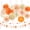 Orange Bink, variant on 33pcs Party Decorations Supplies Set, Paper Lanterns Tissue Pom Poms Flowers Tassels Hanging Garland Banner Triangle Flag Bunting for Birthday, Baby Shower, Wedding Graduation Events (Orange, Red)