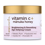 Era Organics Vitamin C Face Cream - Super Revitalizing Hyaluronic Acid Vitamin C Moisturizer For Face & Neck, Face Brightening Cream With Kakadu Plum, Jojoba Oil, Vitamin E For Wrinkles, Fine Lines