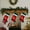 L, variant on 1 PC Monogram Christmas Stocking Embroidered Xmas Stocking Classic Personalized Stocking Decoration Xmas Alphabet Letters for Family Holiday Season Decor, Letter A