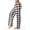 a5002_Black, variant on Vetsdori Plus Size Pajamas Pants for Women PJS Casual Sleepwear Elastic Waist Plaid Spring Summer Soft Pjs Pants Womens Sleep Pants