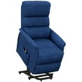thumbnail image 3 of HOMCOM Electric Power Lift Recliner Chair for the Elderly, Dark Blue, 3 of 10