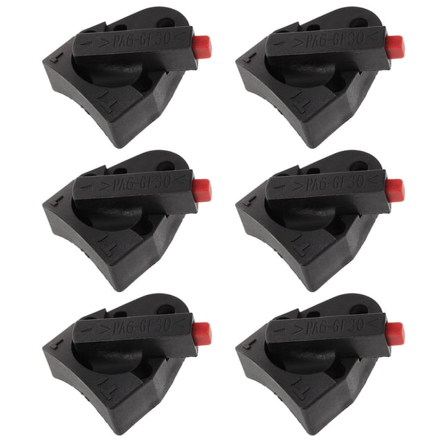 Phenofice 6Pcs Replacement Electric Hammer Gear-Shifting Switch Black Rotary Impact Drill Accessory