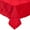 Red, variant on Christmas Holiday Evergreen Ribbons and Bows Damask 60 x 84 inch Rectangle Fabric Tablecloth