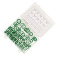 thumbnail image 1 of O Ring Seal Kit, Flexible O Ring Washers Green Prevent Leak 375pcs For Automotive For AC For Plumbing ANGGREK No, 1 of 7