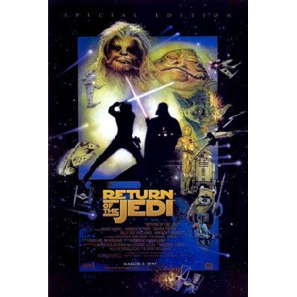 Pop Culture Graphics MOV265510 le Retour du Jedi Édition Spéciale Affiche de Film&44; 27 x 40