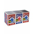 thumbnail image 4 of Bicycle Cartes à Jouer de Poker Taille Jumbo Index (Lot de 12), Rouge/bleu, 4 of 5