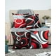 thumbnail image 2 of Juego de 4 fundas de almohada decorativas de 18.0 x 18.0 in, color rojo y negro, 2 of 5