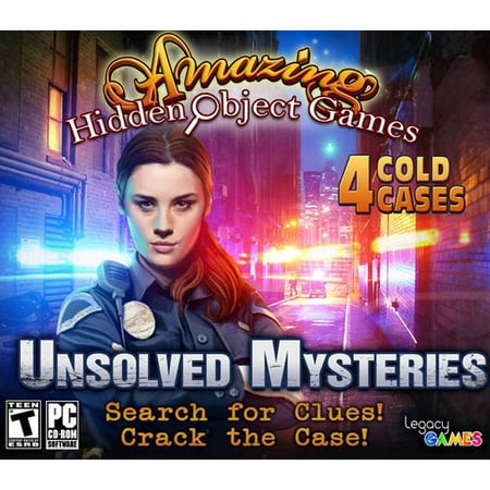 Unsolved Mysteries Amazing Hidden Object Games (PC CD), 4 (Best Dinosaur Games For Pc)