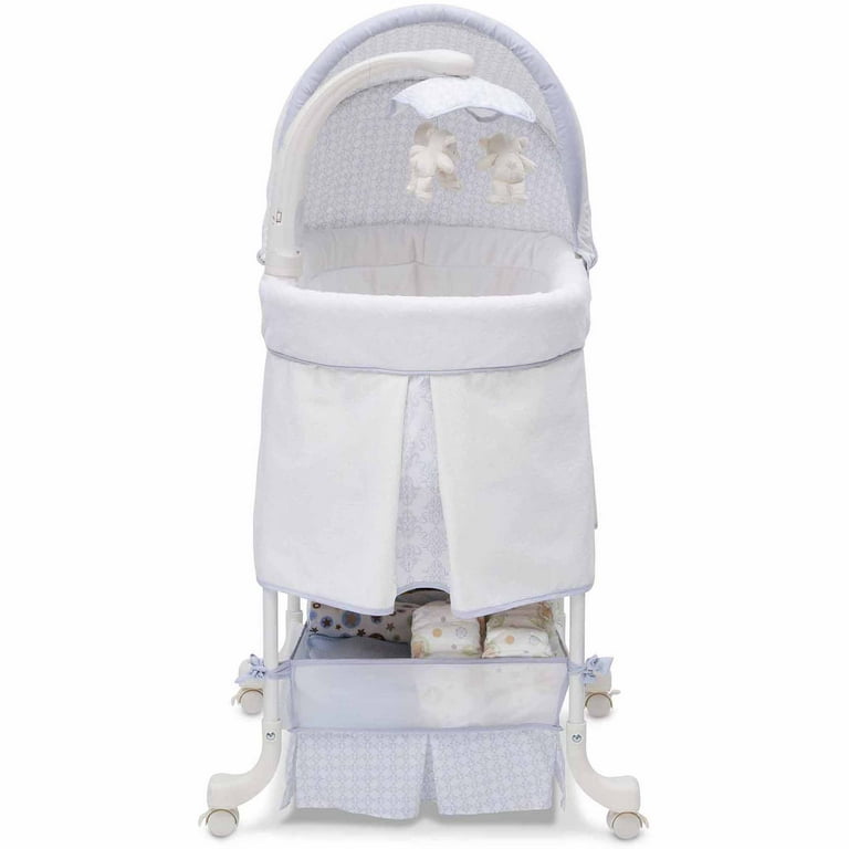 Nursery rhyme top gliding bassinet