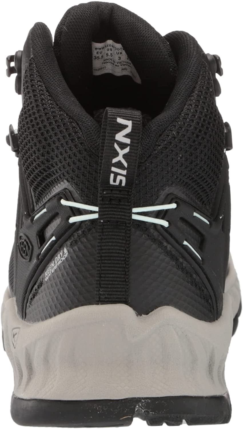 KEEN Women's Nxis Evo Mid Height Waterproof Fast Packing Hiking Boot