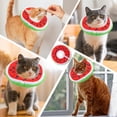 thumbnail image 7 of Minzimin 1Pack Cat Cone Collar Soft, Adjustable Cat Recovery Collars Spay Cones to Stop Licking, Cute Donut E Collar After Surgery, Anti-Lick Wound Healing Elizabethan Collar for Kittens, 7 of 7
