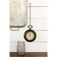 thumbnail image 2 of Park Hill Collection Manor Pocket Watch Wall Clock Small, 2 of 4