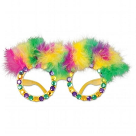 mardi gras glasses