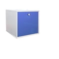 thumbnail image 2 of Buro Flotante Recamara Mdf Recamara Ensamblado Vinil Azul, 2 of 8