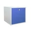 thumbnail image 2 of Buro Flotante Recamara Mdf Recamara Ensamblado Vinil Azul, 2 of 8