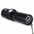 thumbnail image 2 of Eigraketly Linterna USB Recargable Luz Profesional Antorcha Pequeñas Antorchas de Emergencia para Camping Ciclismo Senderismo Pesca Estufas de camping Oro, 2 of 6