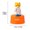 Orange, variant on Cat Kitchen Timer Timer Creative Cute Cat Mechanical Timer Kitchen Cooking Child Study Home Timer Management Countdown Timers (Orange)