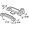 thumbnail image 2 of Prime Line Products Slim Line Window Sash Lock  F2532, 2 of 2
