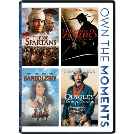 The 300 Spartans / The Mark Of Zorro / Bandolero! / Quigley Down Under (Widescreen)