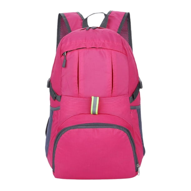 Mochila plegable de gran capacidad para exteriores, ultraligera, portátil, para viajes y montañismo.