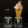 thumbnail image 5 of Waffle Cone Holder Ice Cream Cone Display Stand Dessert Organizer Acrylic Material for Party Events, 5 of 7