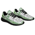 thumbnail image 6 of Irish Blessing St Patrick's Day Shamrock Shoes Sneakers Black Size 4, 6 of 7