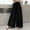 A_ Black, variant on Womens Straight Leg Pants, Drawstring Waist Waffle Knit Texture, Soft Textile Material in Flowy Fit for Daily Casual Wear Blue S