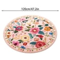 thumbnail image 4 of Soft Floral Area Rug for Living Room Bedroom Home Decorative Floor Mat Machine Washable Carpet, 4 of 7