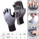 thumbnail image 1 of Guantes de medio dedo para deportes, manoplas antideslizantes para gimnasio, bicicleta, entrenamiento físico, ejercicio, levantamiento de pesas, ciclismo al aire libre Fivean Guantes deportivos, 1 of 2
