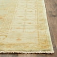 thumbnail image 2 of Safavieh  Couture Hand-knotted Oushak Rikey Traditional Oriental Wool Rug with Fringe 9'  x  12' 9' x 12' Indoor,Handmade Living Room,Bedroom,Dining, 2 of 5
