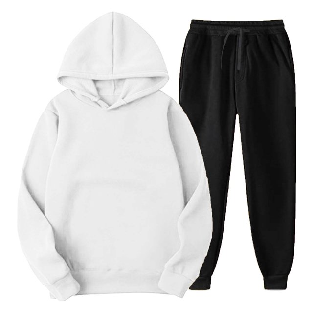Puntoco - Blusa con capucha para mujer, manga larga, sudadera, pantalones cortos, conjuntos de traje casual Puntoco Puntoco-3393