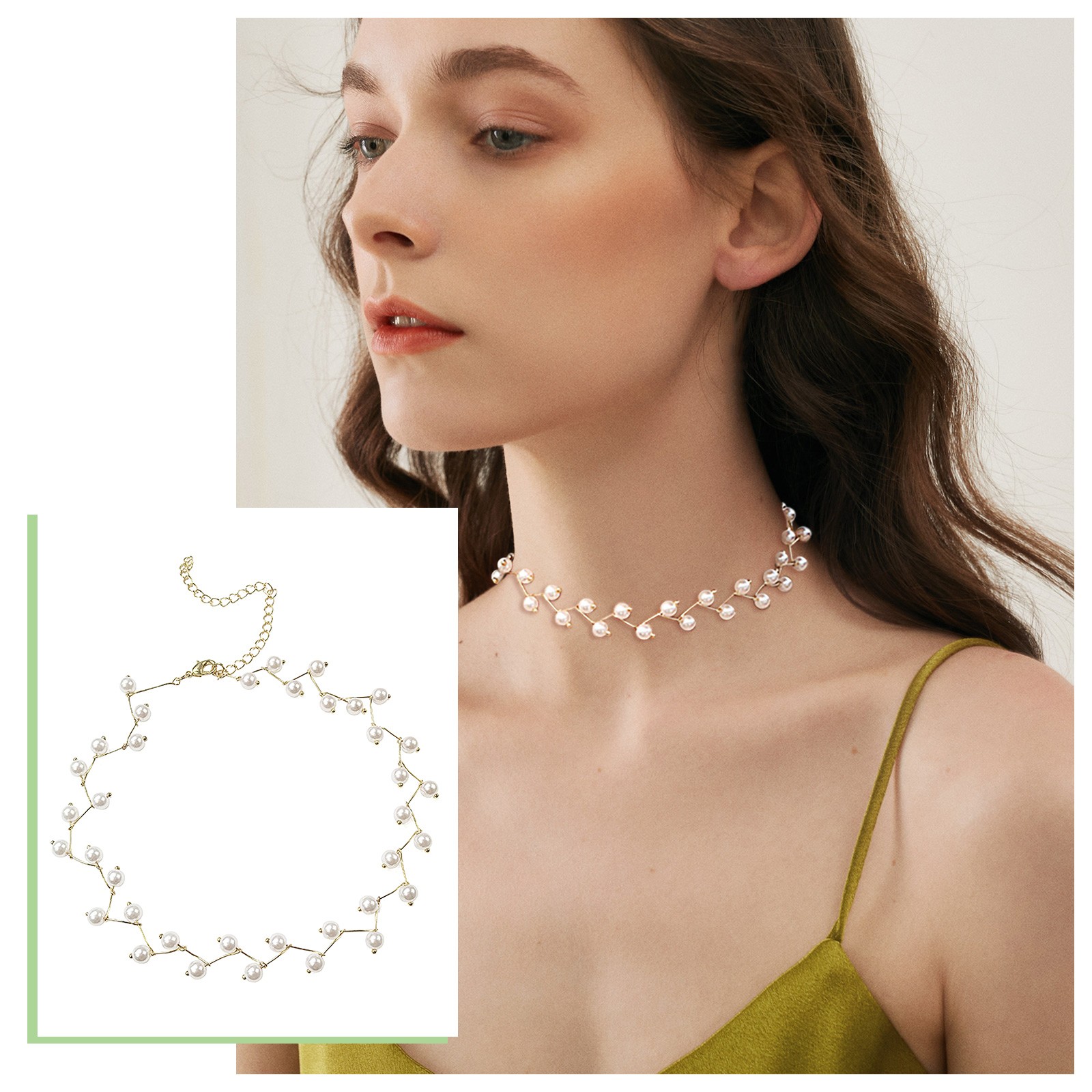 Choker for short neck best sale