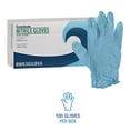 thumbnail image 4 of Boardwalk 382LBXA 5 mil. Disposable Examination Nitrile Gloves - Large Blue (100/Box), 4 of 9