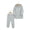 Gray, variant on Godderr 12M-13Y Kids Toddler Baby 2Pcs Hoodie Sweatshirt Outfits for boys girls Solid color Cotton long sleeve long pants Spring Autumn Outfits Jackets