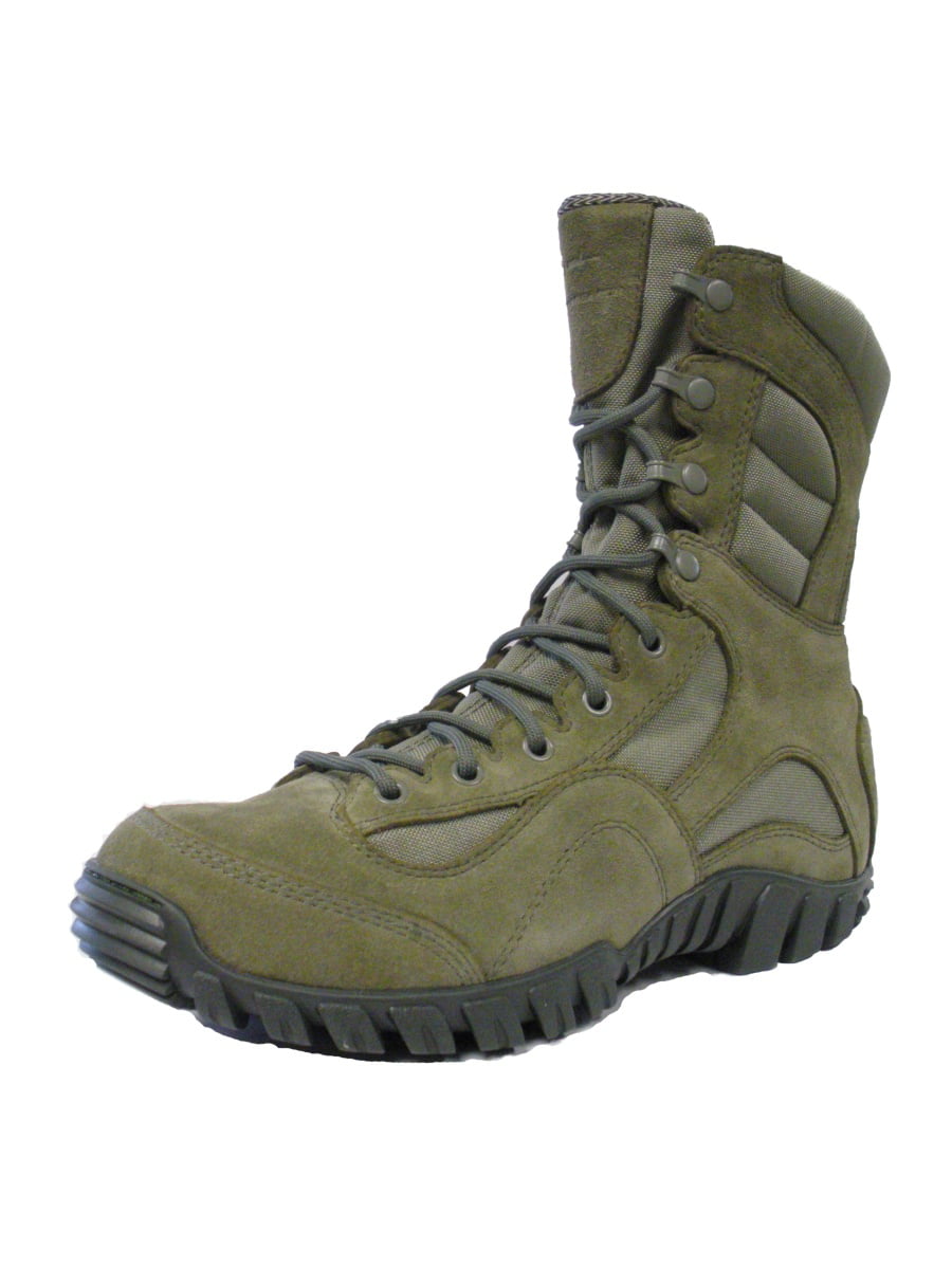 lightweight sage green steel toe boots