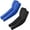 2 Pairs - Black+blue, variant on Arm Sleeves, Cooling UV Sun Protection Sports Compression for Men/Women