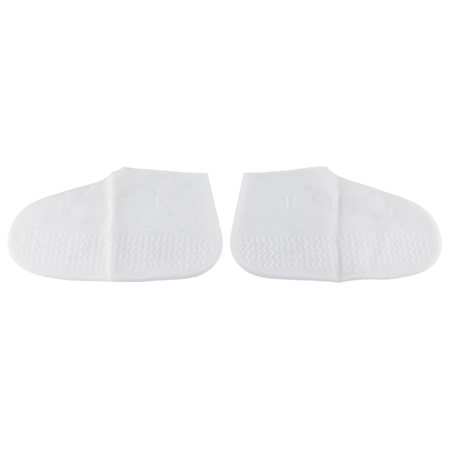 Cubrezapatos NikouMX Funda para zapatos de silicona blanca impermeable para adultos