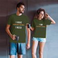 thumbnail image 2 of T Shirts for Men Short Sleeve Men Couples Lover Valentines Day Short Sleeve Print T Shirts Tops Shirts for Men Short Sleeve Men Shirts Short Sleeve Valentines Day Shirts, 2 of 6