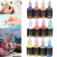 thumbnail image 3 of DIY Paint, Uniform Bright Color Safe Mild Art Paint Compact Portable  for Textile for Airbrush for Car, 3 of 8