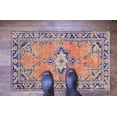 thumbnail image 6 of Orange Rug, Medallion Rug, Ethnic Pattern Rug, Luxury Rug, Turkish Rug, Popular Rug, Entry Rug, Runner Rug, Non-Slip Carpet, Living Room Rug, 3.3'x5' - 100x150 cm, 6 of 8