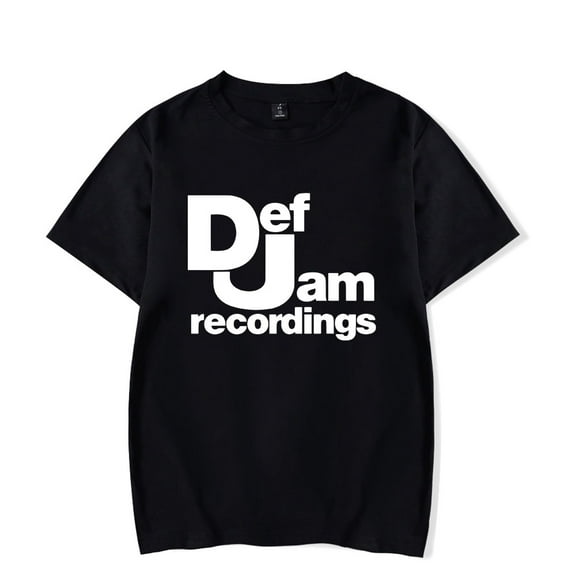 Fridayy Def Jam T-Shirt Men/Women Streetwear T-Shirt Shirt Short Sleeve