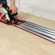Milescraft 1409 Track Saw Guide Universal Compatibility for Circular Saws with Blades up to . 50 Expandable Cutting Range with 2 Cutting Depth. All Aluminum Construction. Saw Blade