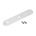 thumbnail image 2 of FashionCha Guitar Control Plate Electric Guitar Iron Switch Pickup Plate Instrument Hardware Lightweight Design Replacement With Screws Easy Install Suitable for DIY Upgrades Musician silver, 2 of 8