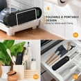 thumbnail image 4 of Báscula de cocina digital plegable, báscula de alimentos portátil compacta de alta precisión con pantalla LCD, apagado automático y funciones de tara, para medir la ingesta de personas con una, 4 of 7