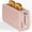 PINK, variant on 2 Slice Long Slot Toaster, Stainless Steel Toaster with 6 Browning Shade Settings, 10" Extra Long Slot Fits Bagels & Artisan Bread, Defrost & Cancel Functions, Removable Crumb Tray,Blue
