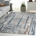thumbnail image 2 of SAFAVIEH Noble Charmaine Abstract Area Rug, Multi/Beige, 5'1" x 7'6", 2 of 11