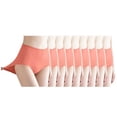 thumbnail image 1 of Posijego Lot de 9 Culottes en Coton pour Femmes Taille Haute Couvrance Totale Extensible Multi-pack, 1 of 2