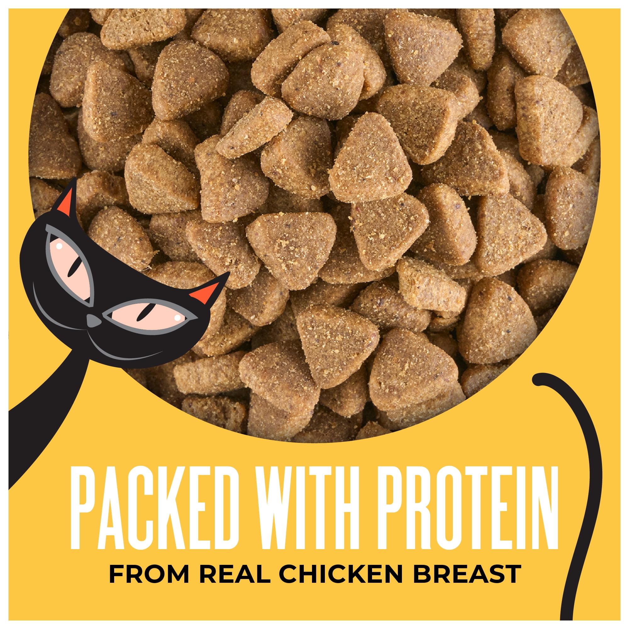 (3 pack) Tiki Cat Born Carnivore Indoor Health Dry Cat Food, Chicken & Turkey Meal, 3 lbs. Bag