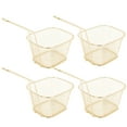 thumbnail image 3 of Frying Basket, 4Pcs Stainless Steel Frying Net Basket Cooking Strainer for French Fries Food Kitchen Tool, 3 of 8