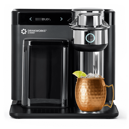 

Drinkworks® Home Bar by Keurig Single Serve Pod-Based Premium Cocktail Spritzer & Brews maker Black Pods Sold Separately